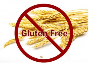 a gluten free sign